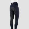 Bryczesy/Legginsy damskie MOMENTUM Blue/rosegold